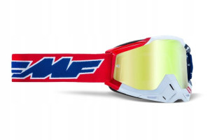 Fmf 100% Gogle Powerbomb Us Of A Clear Złota Szyba