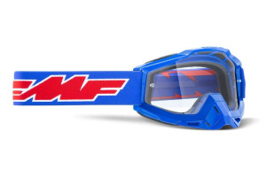 Fmf 100% Gogle Powerbomb Rocket Niebieskie Clear
