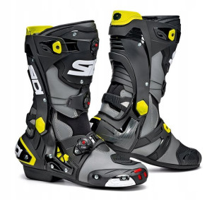 Buty Motocyklowe Sportowe Sidi Rex Szary/żółty 44