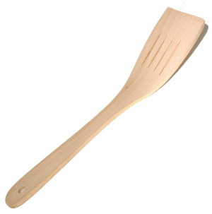 Łopatka Drewniana Ażurowa Podgięta Szeroka 31 Cm