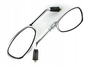 Lusterka Motocyklowe L+p M10 Chrom Zipp Benzer Gb