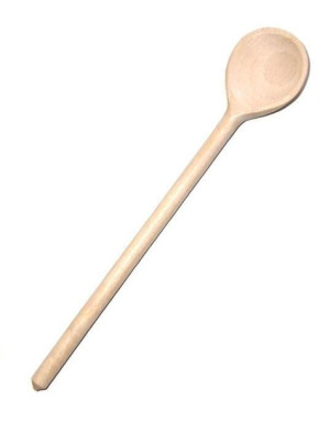 Łyżka Drewniana Okrągła 25 Cm