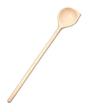 Łyżka Drewniana Z Rogiem Mała 30 Cm