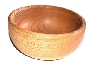 Miska Drewniana Buk Parzony 16 Cm