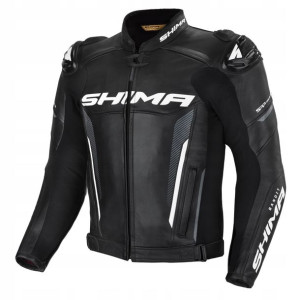 Kurtka skórzana Shima BANDIT motocyklowa czarna 54