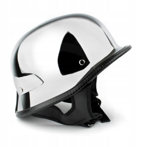 Kask motocyklowy Hełm Niemiecki RETRO Orzeszek XL