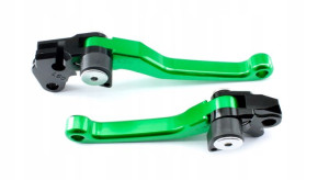 Klamki cross pivot YAMAHA / KAWASAKI Zielone