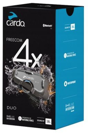 Interkom Cardo Freecom 4x Duo 2x Zestaw Interkom