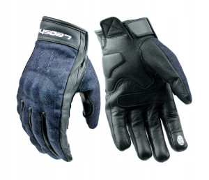 Rękawice Motocyklowe Pełne Skóra Jeans Rękawiczki