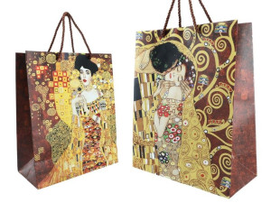 Torebka Prezentowa G. Klimt Pocałunek Carmani