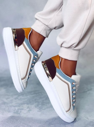Sneakersy damskie BRENGLE BEIGE 36