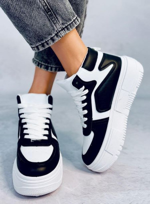 Sneakersy za kostkę STORM BLACK/WHITE 41