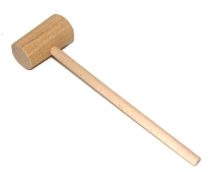 Tłuczek Młotek Drewniany Mini 16 Cm