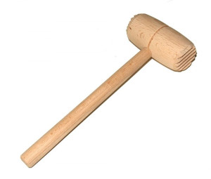 Tłuczek Młotek Drewniany Okrągły 29 Cm