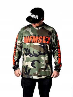 Bluza Infamous Team Bang! Camo Jersey L + Wlepy
