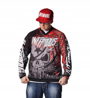 Bluza M Street Pirates Jersey Infamous Team +wlepy