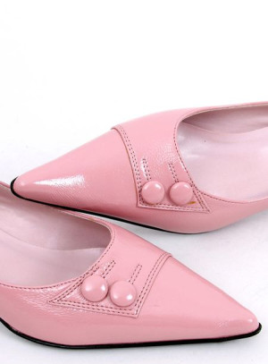 Czółenka na obcasie PM2-12 Pink 39