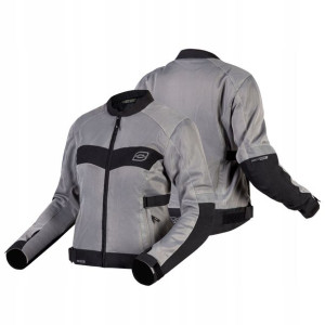 Tekstylna Kurtka Ozone Dart Damska Srebrna M