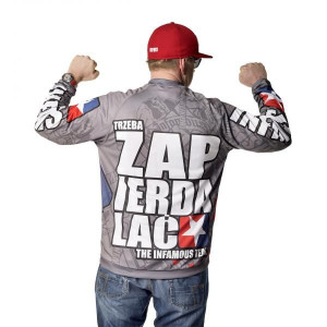 Bluza Xl Tz Grey Jersey Infamous Team + Wlepy