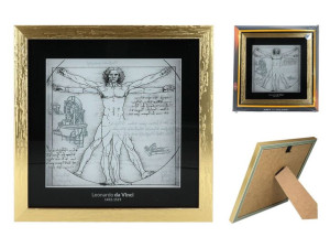Obrazek - L. Da Vinci, Człowiek Witruwiański (carmani)