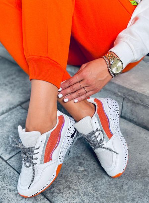 Buty sportowe damskie MILANO ORANGE 40