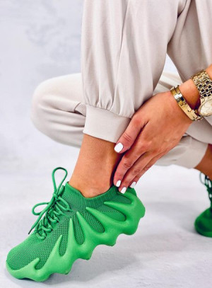 Skarpetkowe buty sportowe EATON GREEN 36