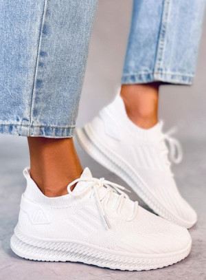 Buty sportowe skarpetkowe SIGART BLANCO 39