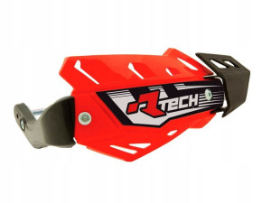 Racetech Osłony Rąk Handbary Flx Atv/quad Czerwony