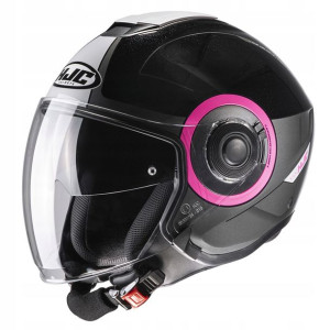 Hjc Kask Otwarty I40 Panadi Różowy Czarny S