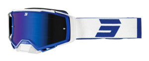 Shot Racing Gogle Core Blue Kolor Niebieski/biały