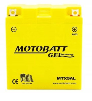 Motobatt Akumulator Żelowy Mtx5al 12v 5ah