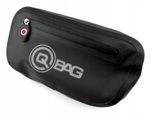 Torba Q-bag Nerka Wodoodporna 1,5l Pasek Czarna