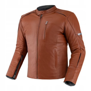 Kurtka vintage Shima HUNTER+ 2.0 skóra brązowa XL