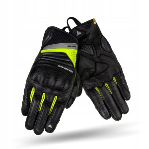 Rękawice motocyklowe Shima RUSH żółte fluo 3XL
