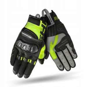 Rękawice motocyklowe Shima X-BREEZE żółte fluo M