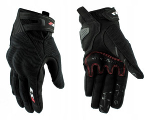 Rękawice Motocyklowe Pełne Ls2 Damskie Czarne Xs
