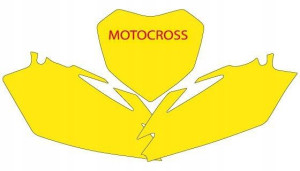 Naklejki Pod Numery Startowe Crf450r Crf250r