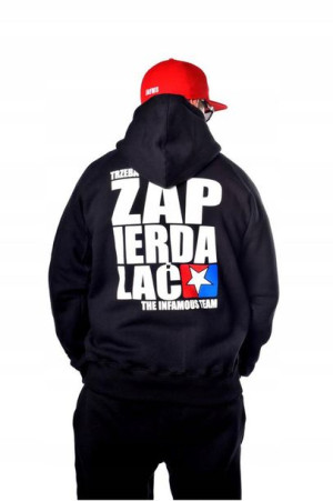 Bluza Trzeba Zapier*alać Infamous Team + Wlepy Xl
