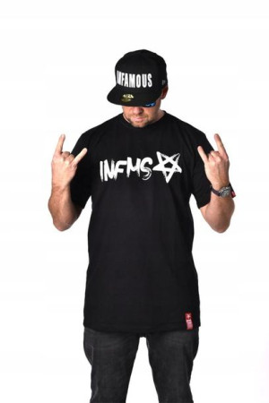 T-shirt Infamous Team Highway + Wlepy Rozmiar Xxl