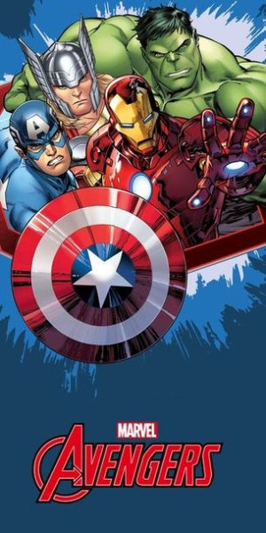 Avengers Dziecięcy Ręcznik Bawełniany 140 X 70
