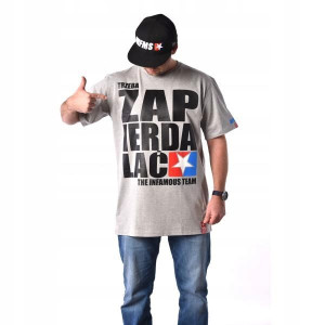 T-shirt Trzeba Zapierdalać Infamous Team S