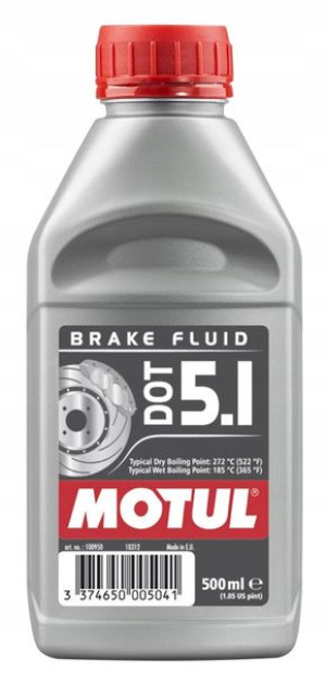 Motul Płyn Hamulcowy Dot 5.1 0,5l (syntetyczny)