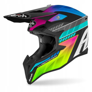 Airoh Kask Off-road Junior Wraap Prism Xs