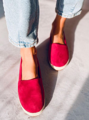 Tenisówki espadryle czerwone 7870 RED 37