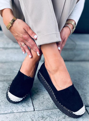 Espadryle damskie CALLIE BLACK 37