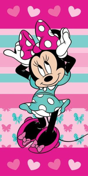 MYSZKA MINNIE Ręcznik BAWEŁNIANY 140 x 70 Dziecięcy