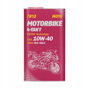 Olej Silnikowy 4t Motorbike 10w40 4l Semisyntetyk