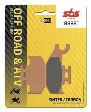Sbs Klocki Hamulcowe 836si Off-road Sinter Złoty