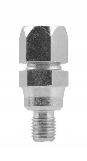 Adapter Lusterka Ściskany Gwint Prawy M10x1,50