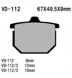 Klocki Hamulcowe Kh29 Spiek Metaliczny Honda Cx500